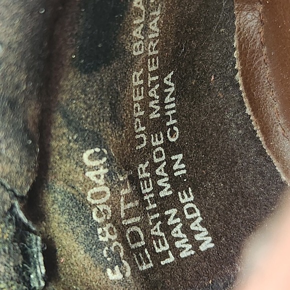 Dr. Scholls Shoes Womens 6.5 Brown Leather Loafers Adjustable Buckle - Picture 11 of 11